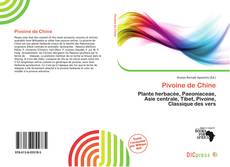 Copertina di Pivoine de Chine