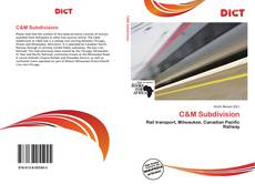 Couverture de C&M Subdivision
