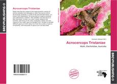 Buchcover von Acrocercops Tristaniae 