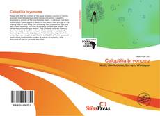 Capa do livro de Caloptilia bryonoma 