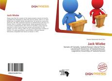 Jack Wiebe的封面