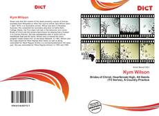 Bookcover of Kym Wilson