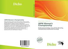 Portada del libro de JAPW Women's Championship