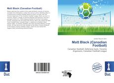 Buchcover von Matt Black (Canadian Football)