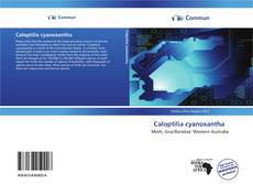 Capa do livro de Caloptilia cyanoxantha  