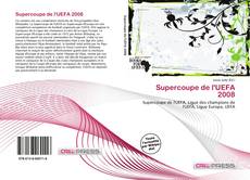 Capa do livro de Supercoupe de l'UEFA 2008 