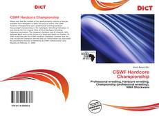 Copertina di CSWF Hardcore Championship