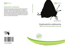 Bookcover of Cyphosticha callimacha