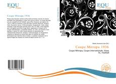 Copertina di Coupe Mitropa 1936