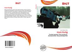 Halit Refiğ的封面