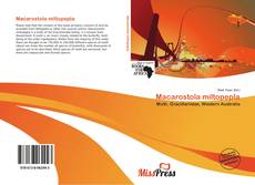 Bookcover of Macarostola miltopepla