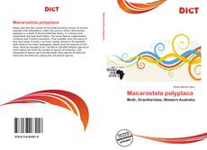 Copertina di Macarostola polyplaca 
