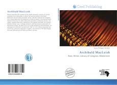 Couverture de Archibald MacLeish