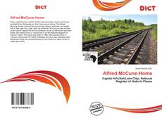 Alfred McCune Home的封面