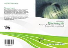 Portada del libro de Rétro-acronymie