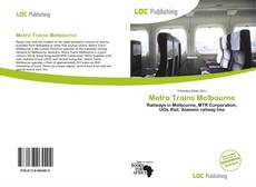 Couverture de Metro Trains Melbourne