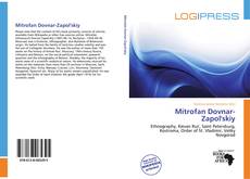 Copertina di Mitrofan Dovnar-Zapol'skiy