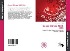 Capa do livro de Coupe Mitropa 1982-1983 