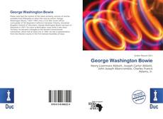 Bookcover of George Washington Bowie