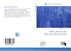 Couverture de Dmitri Bondarenko
