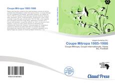 Bookcover of Coupe Mitropa 1985-1986