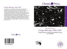 Buchcover von Coupe Mitropa 1986-1987