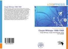 Buchcover von Coupe Mitropa 1988-1989