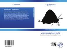 Leucoptera phaeopasta kitap kapağı