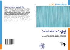 Copertina di Coupe Latine de Football 1951