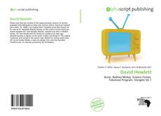Buchcover von David Hewlett
