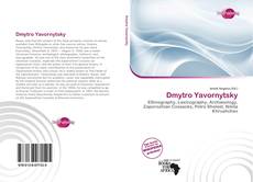 Buchcover von Dmytro Yavornytsky