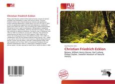 Christian Friedrich Ecklon的封面