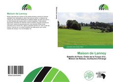 Portada del libro de Maison de Lannoy