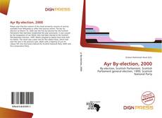 Ayr By-election, 2000 kitap kapağı