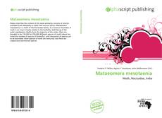 Buchcover von Mataeomera mesotaenia