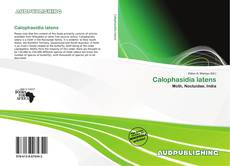 Portada del libro de Calophasidia latens