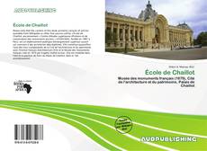 Portada del libro de École de Chaillot