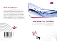 Buchcover von Khozh-Akhmed Bersanov