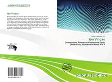 Portada del libro de Ion Vincze