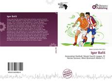 Capa do livro de Igor Bališ 