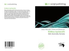 Bookcover of Erebus nyctaculis