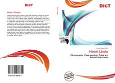 Henri Lhote的封面