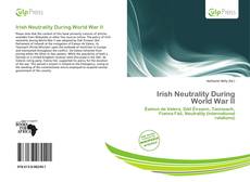 Irish Neutrality During World War II的封面