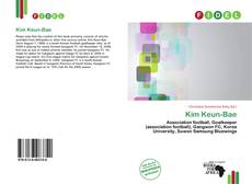 Kim Keun-Bae的封面