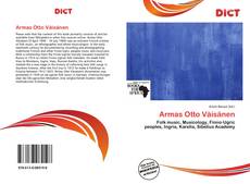 Copertina di Armas Otto Väisänen