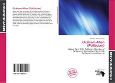 Buchcover von Graham Allen (Politician)