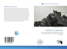 Famille de Beauvau kitap kapağı