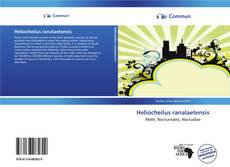 Capa do livro de Heliocheilus ranalaetensis 