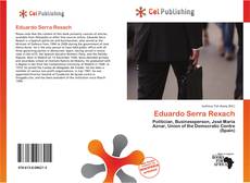 Buchcover von Eduardo Serra Rexach