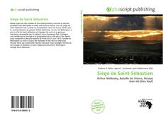 Siège de Saint-Sébastien kitap kapağı